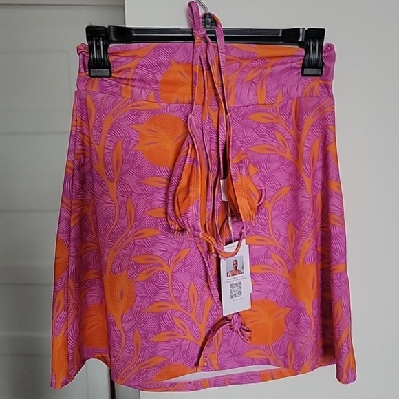 Liberty & Justice The MATTA Top XS Grotto Pink And Skirt SZ M - Picture 3 of 5